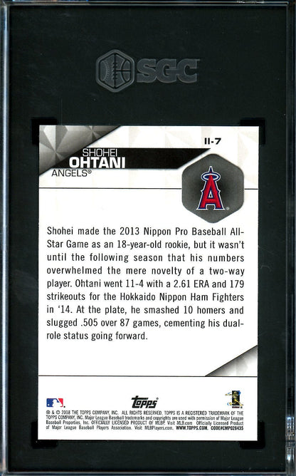 2018 Topps Shohei Ohtani Rookie Instant Impact SGC 10 Angels - Trading Card Market