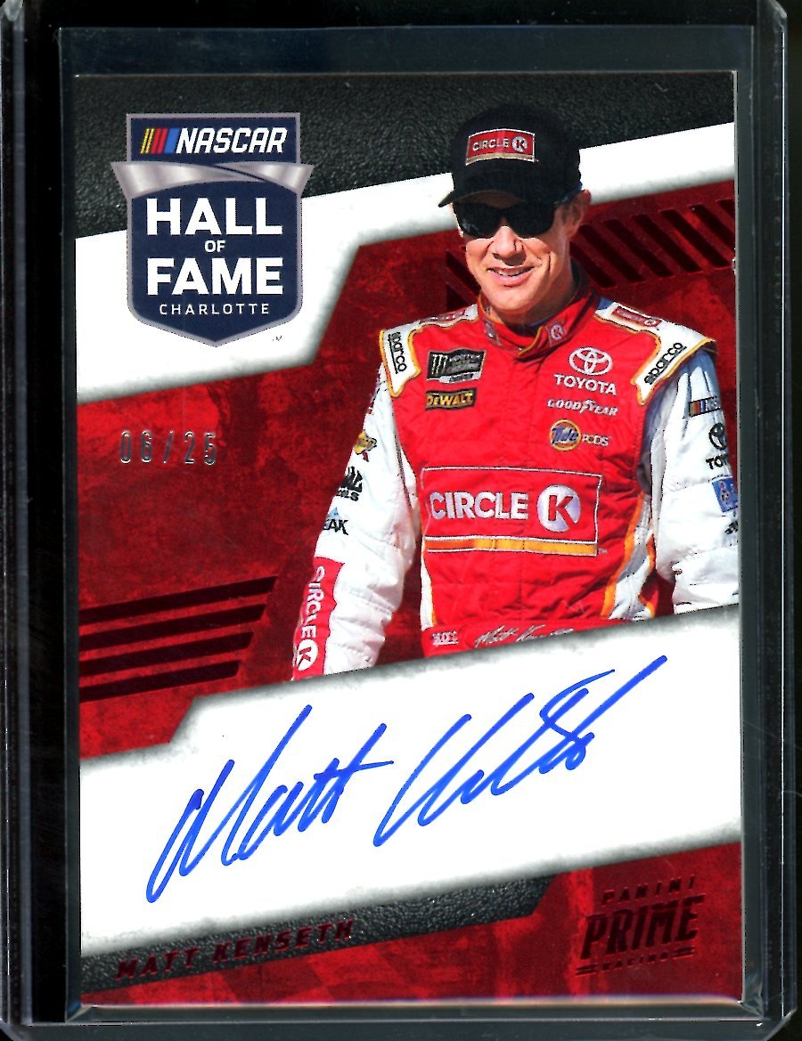 2023 Panini Prime Racing Matt Kemseth Hall of Fame Auto /25 NASCAR - Trading Card Market