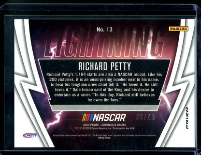 2023 Panini Prizm Racing Richard Petty Lightning Gold /10 NASCAR - Trading Card Market