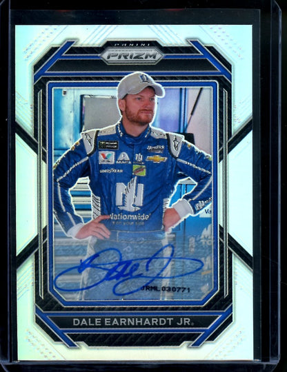 2023 Panini Prizm Racing Dale Earnhardt Jr. Silver Auto NASCAR - Trading Card Market