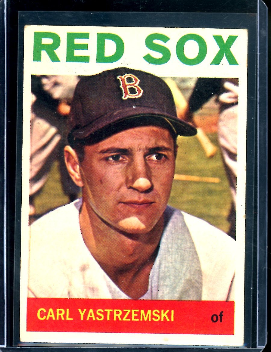1964 Topps Carl Yastrzemski 210 Red Sox - Trading Card Market