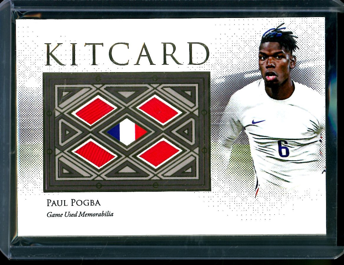 2023 Futera Unique Paul Pogba Kit Card Patch /35 France