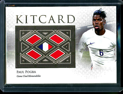 2023 Futera Unique Paul Pogba Kit Card Patch /35 France