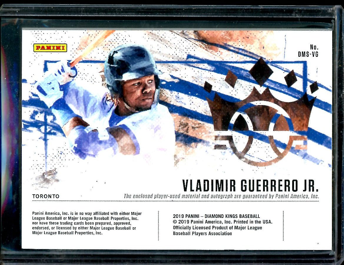 2019 Panini Diamond Kings Vladimir Guerrero Jr. Patch Auto /25 Blue Jays - Trading Card Market