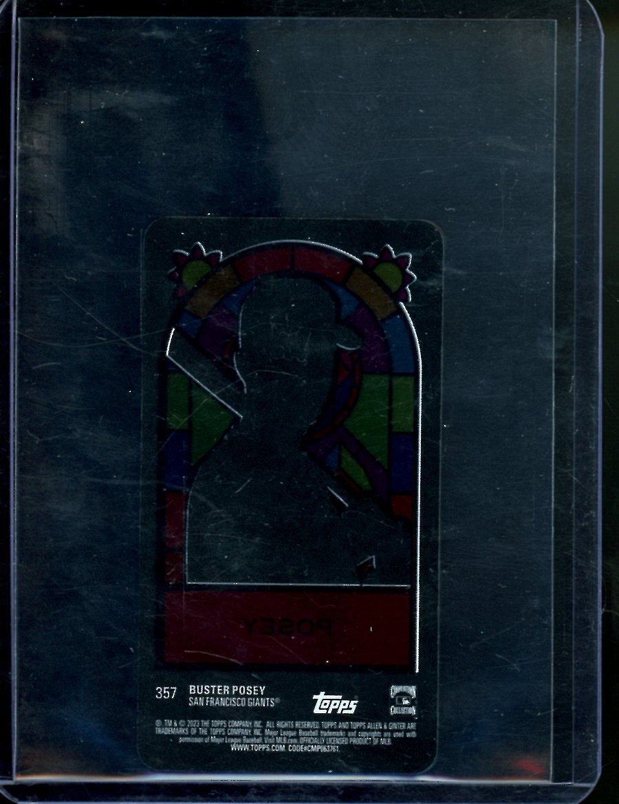 2023 Topps Allen & Ginter Buster Posey Stained Glass SSP Giants - Trading Card Market