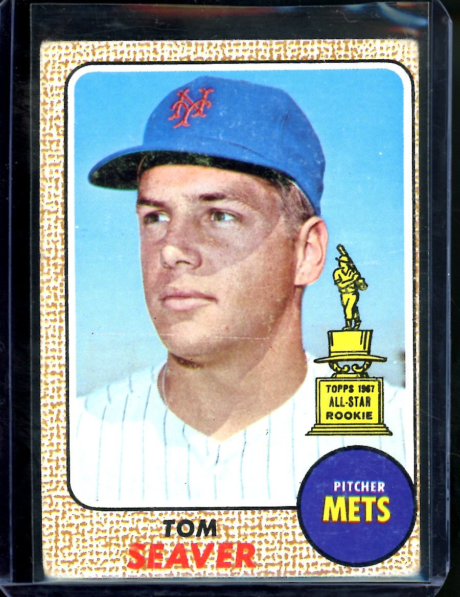 1968 Topps Tom Seaver 45 Mets - Trading Card Market