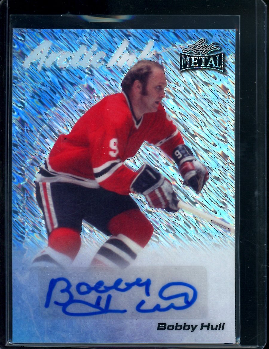 2024 Leaf Metal Hockey Legends Bobby Hull Artic Ink Auto /10 - Trading Card Market