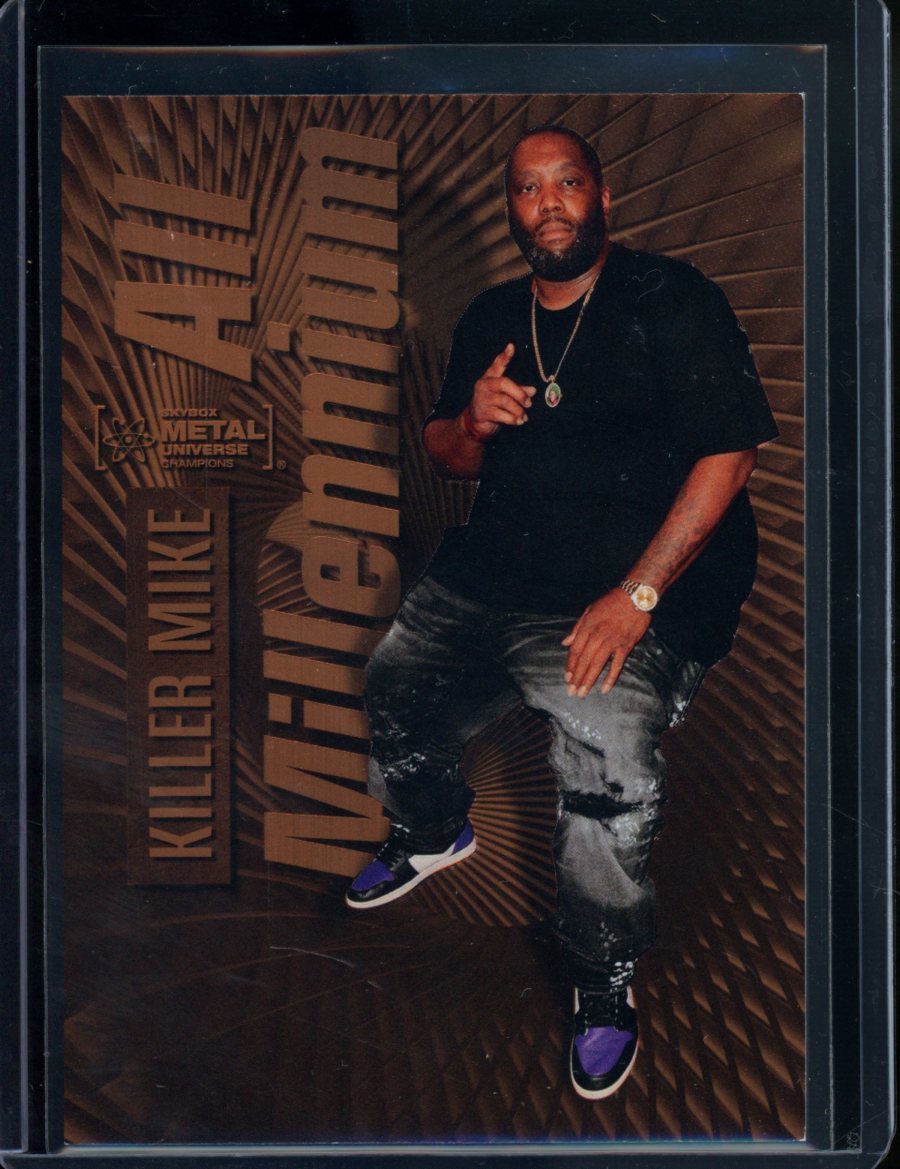 2023 Upper Deck Skybox Metal Universe Killer Mike All Millenium Bronze /25 