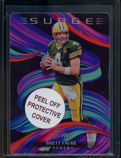 2023 Panini One Brett Favre Surge SSP Packers