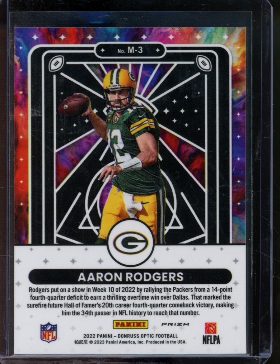 2022 Panini Flawless 2024 Aaron Rodgers Saphire 15/20