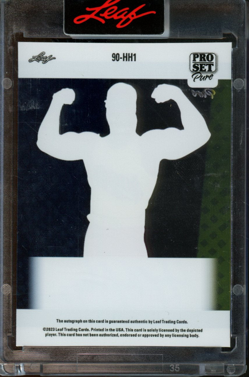 Hulk good Hogan 2022 Leaf Pro Set Auto