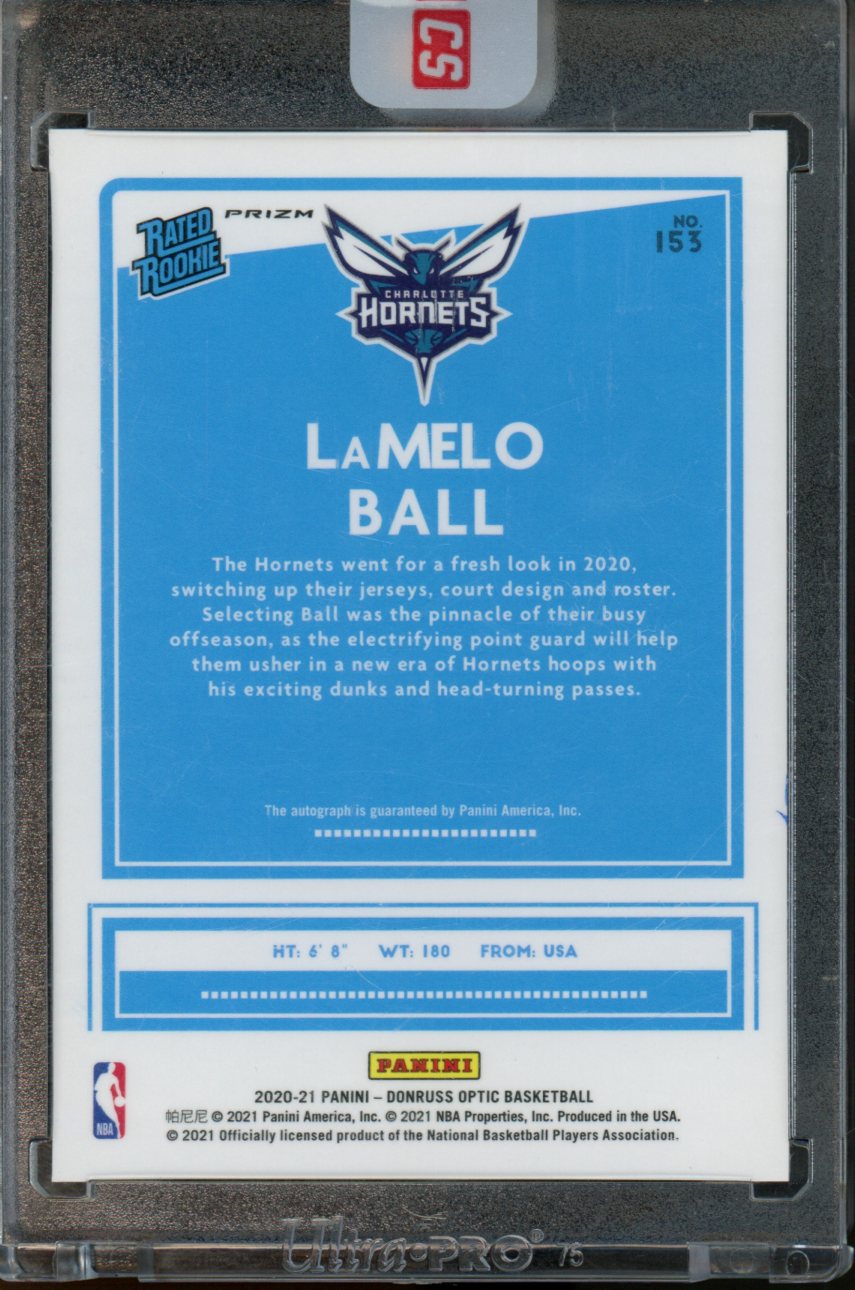 LaMelo Ball Donruss Optic Rookie deals Card