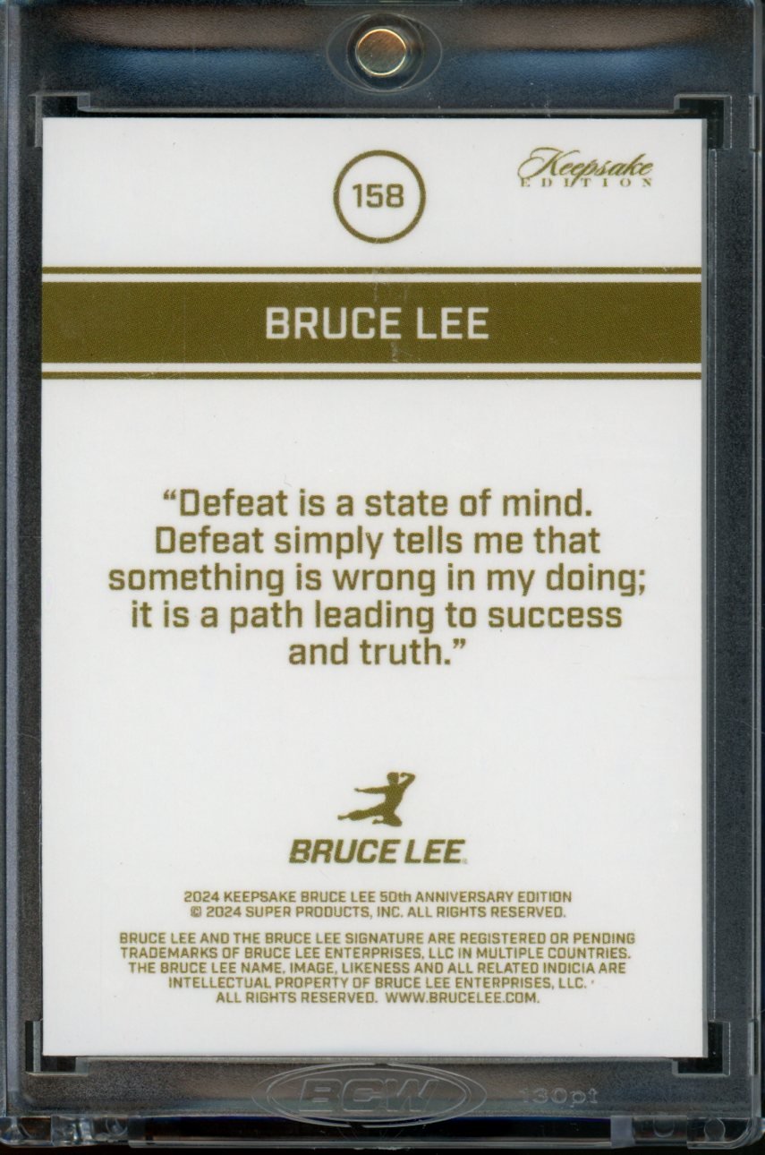2024 Keepsake Bruce Lee 50th Aniniversary Kaleidoscope Edition Dragon 1/1 - Trading Card Market