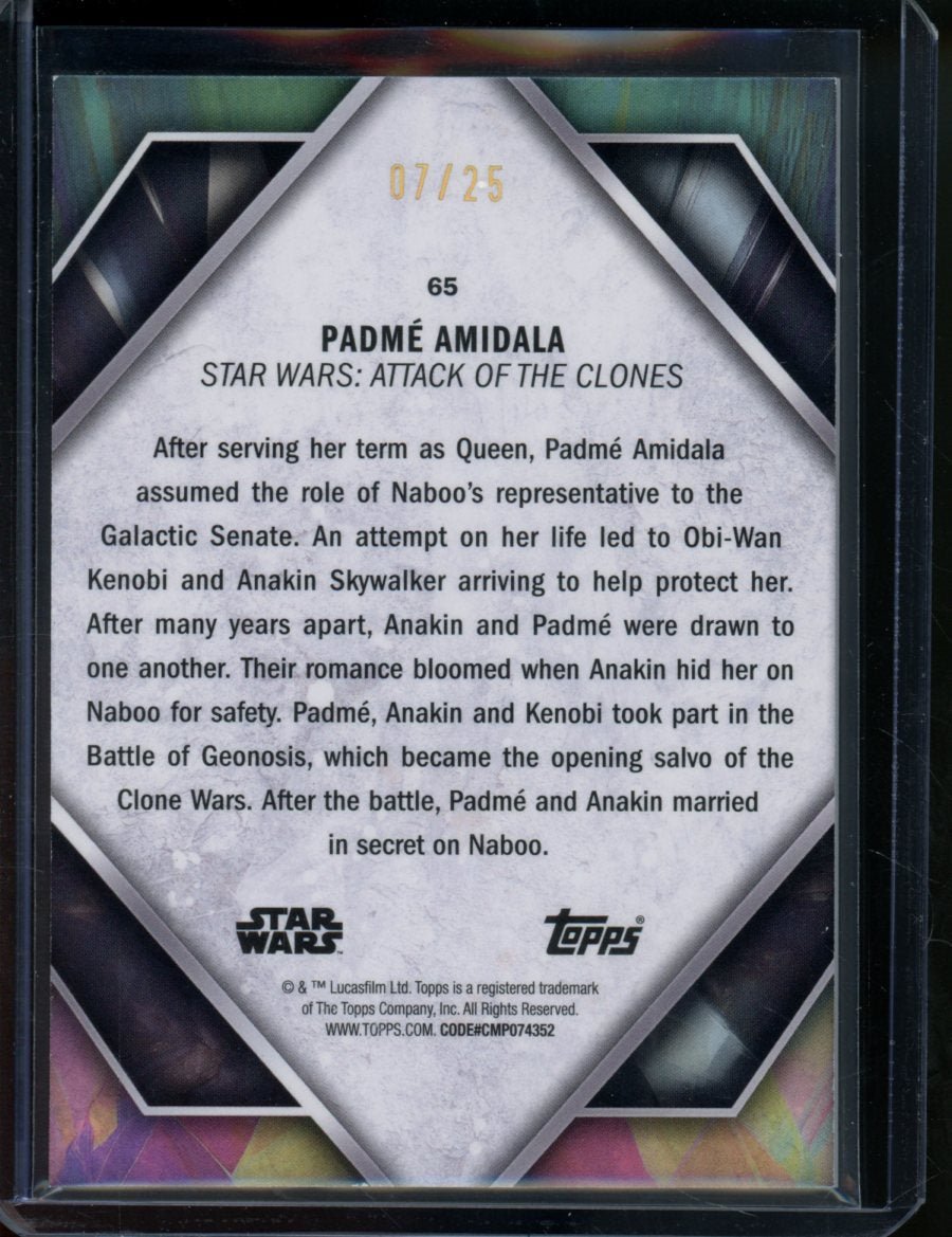 Padmé Amidala  Bunny トレーディングカード Day 53 (late): Padmé Amidala — Snow Bunny trading card – Daily