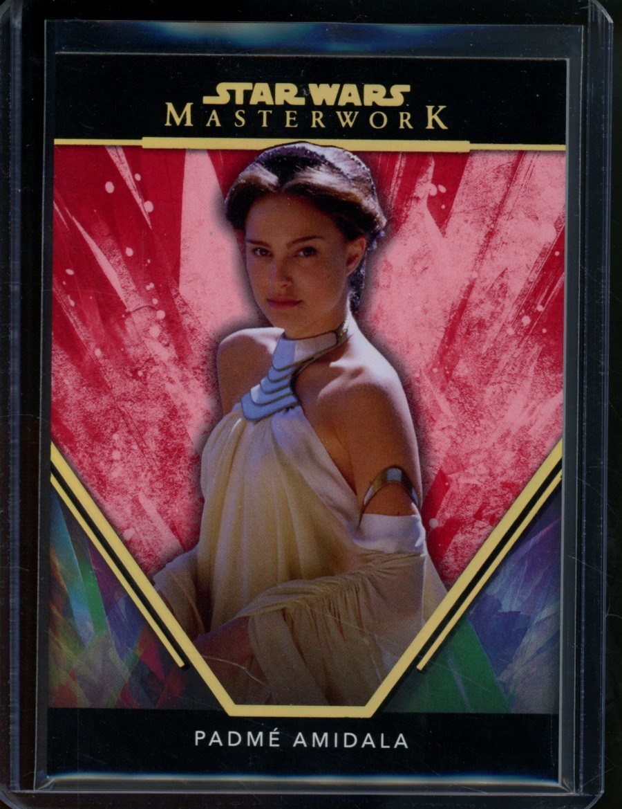 2024 Topps Star Wars Masterwork Padme Amidala Red /25 Attack Of