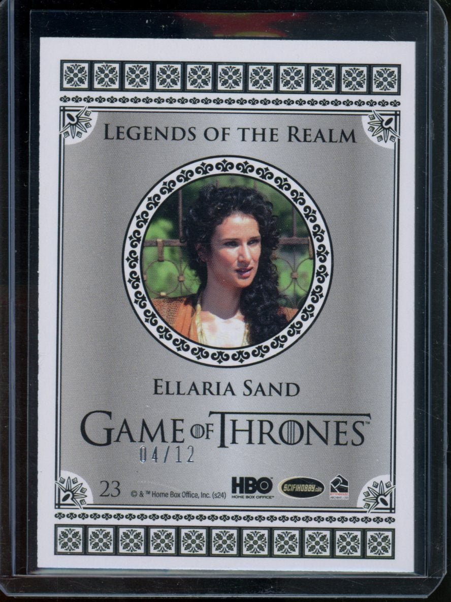 2024 Rittenhouse Game Of Thrones Ellaria Sand Teal /12 - Trading Card Market
