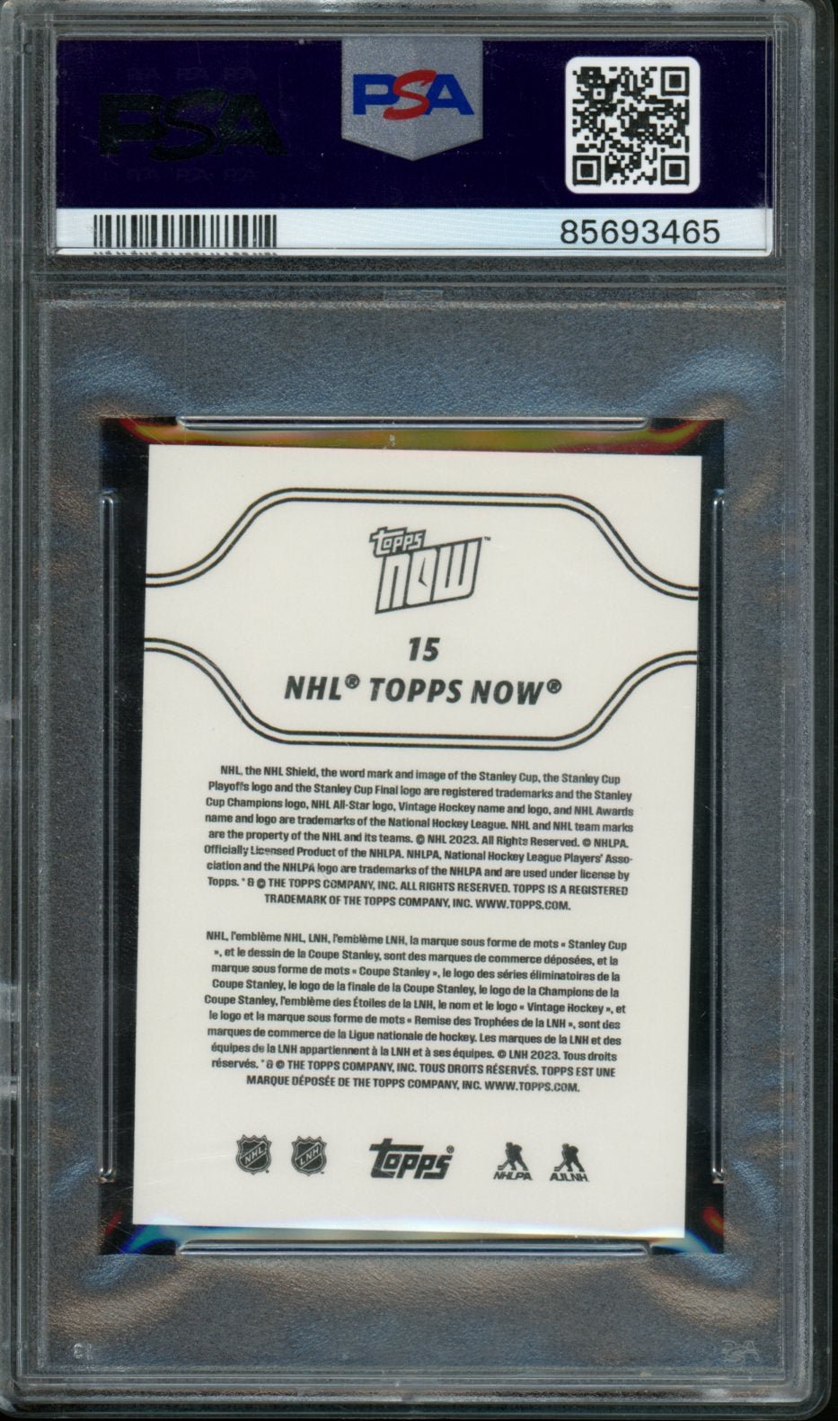 2023 Topps Now Connor Bedard Opening Goal In Home Debut Rookie Sticker PSA 10 Blackhawks - Trading Card Market