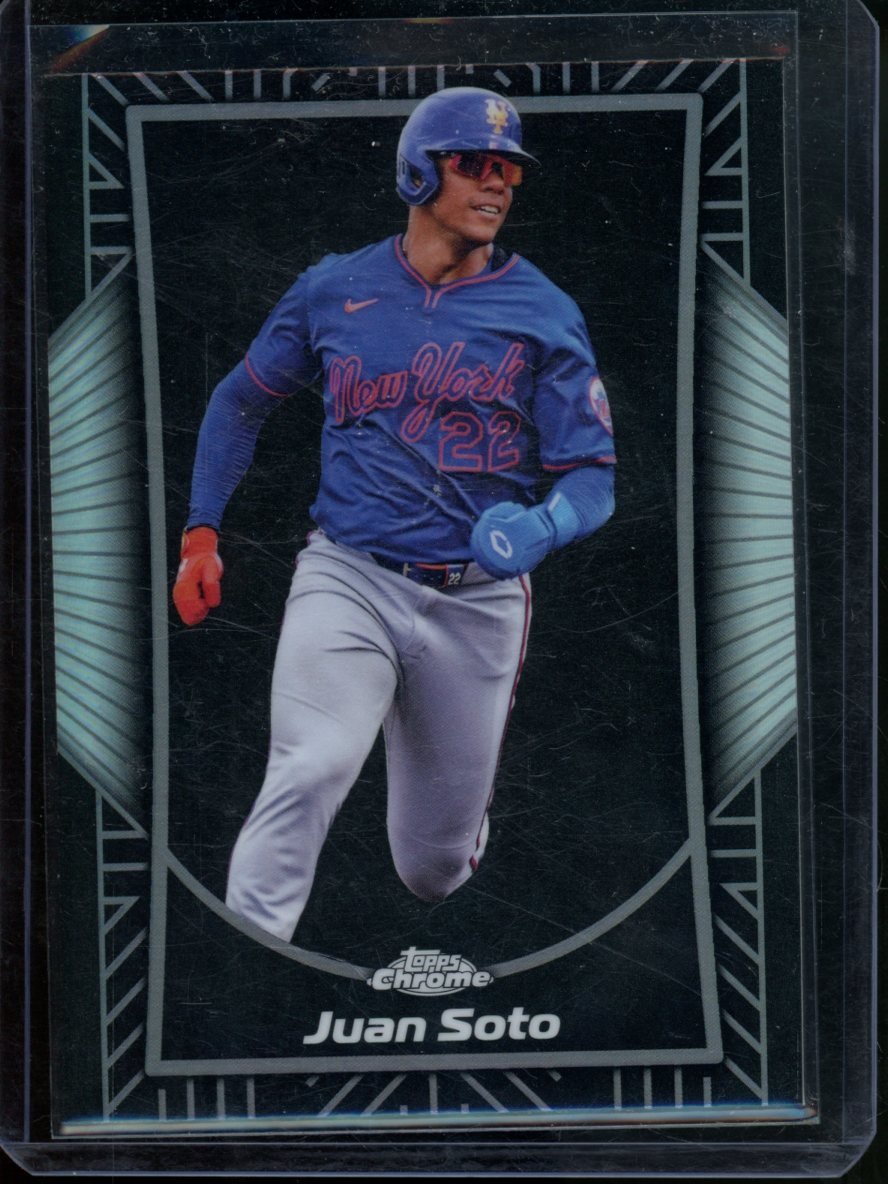 2025 Topps Chrome Juan Soto Shadow Etch SSP Mets - Trading Card Market