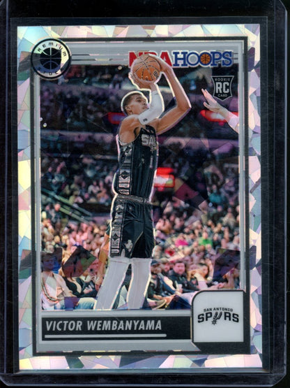 2023 Panini Hoops Victor Wembanyama Rookie Ice Spurs - Trading Card Market