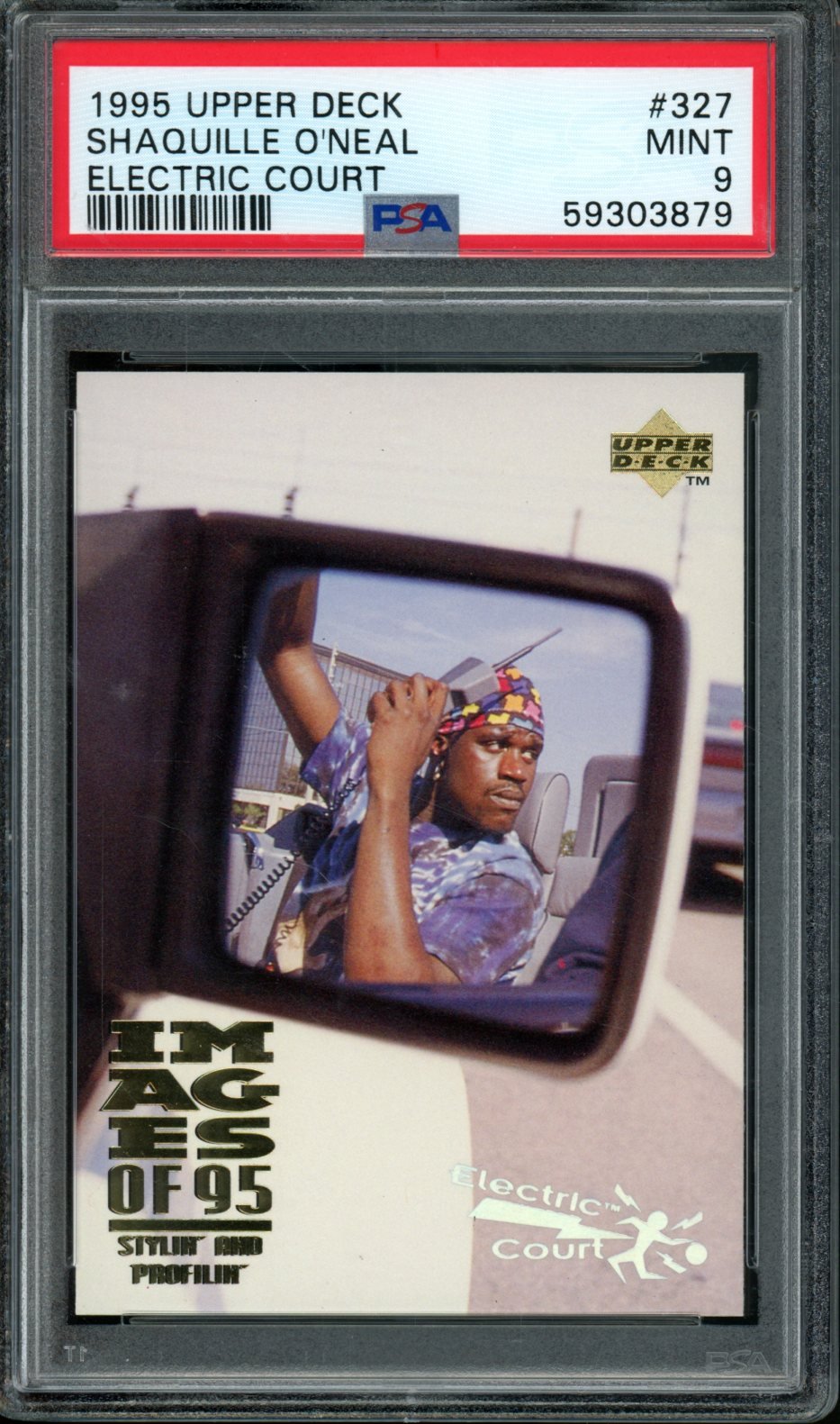 1995 Upper Deck Shaquille O'Neal Electric Court PSA 9 Magic - Trading Card Market