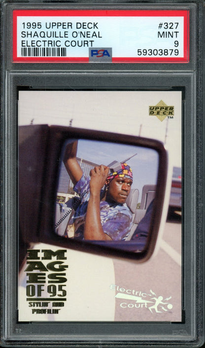 1995 Upper Deck Shaquille O'Neal Electric Court PSA 9 Magic - Trading Card Market