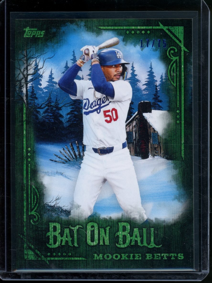 2025 Topps The Joy Of Baseball Mookie Betts Bat On Ball /75 Dodgers - Trading Card Market