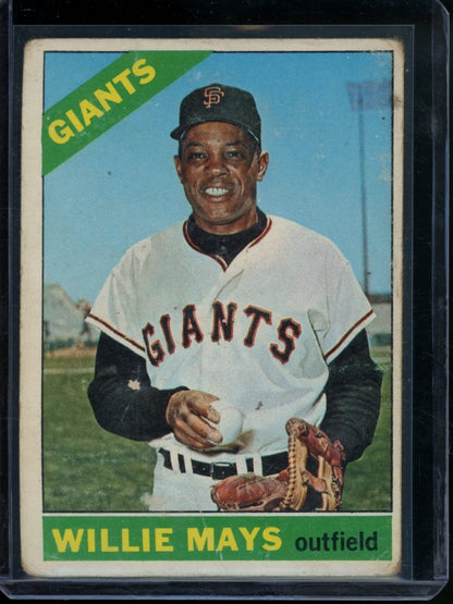 1966 Topps Willie Mays 1 Giants - Trading Card Market