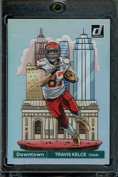 2024 Panini Donruss Travis Kelce Downtown SSP Chiefs - Trading Card Market