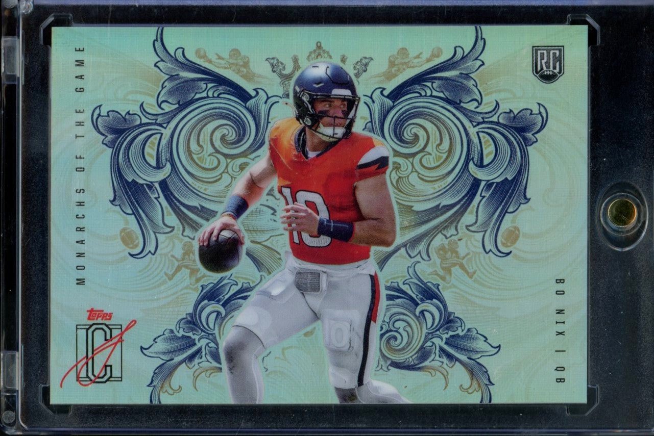 2024 Topps Signature Class Bo Nix Monarchs Of The Game Rookie SSP Broncos - Trading Card Market