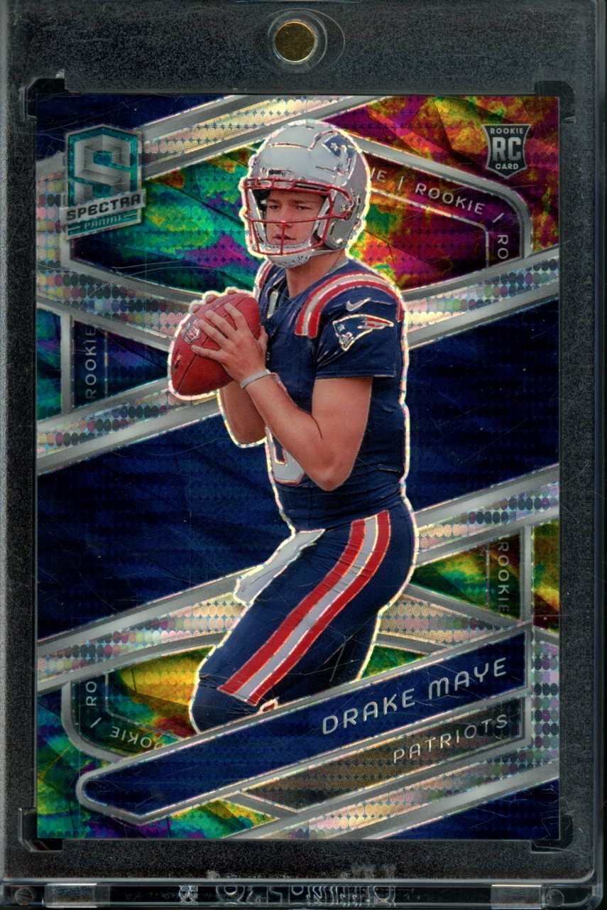 2024 Panini Spectra Drake Maye Rookie Celestial /99 Patriots - Trading Card Market