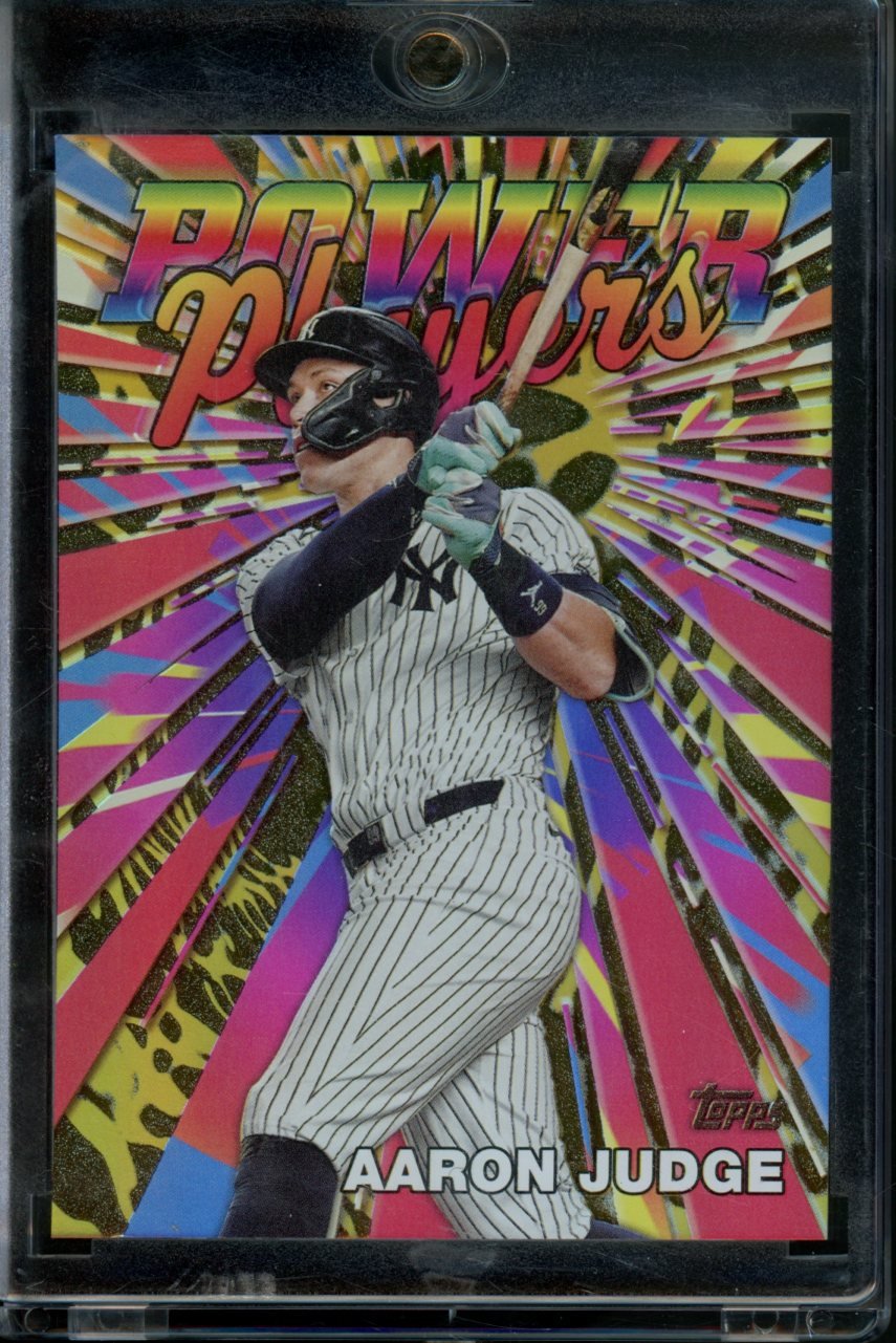 2025 Topps Celebration Aaron Judge Power Players Gold /50 Yankees - Trading Card Market