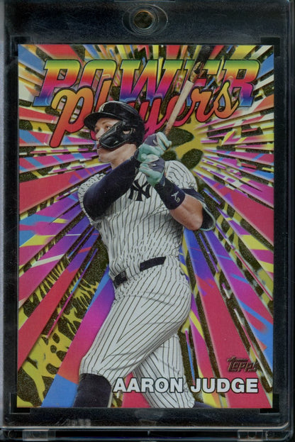 2025 Topps Celebration Aaron Judge Power Players Gold /50 Yankees - Trading Card Market