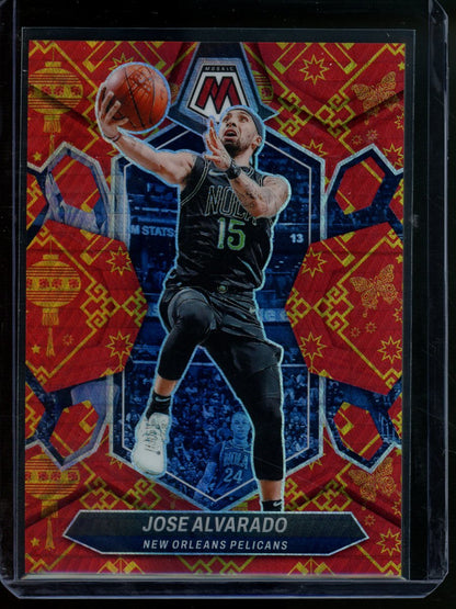 2024 Panini Mosaic Basketball Jose Alvarado Lucky Envelopes SSP /8 Pelicans - Trading Card Market