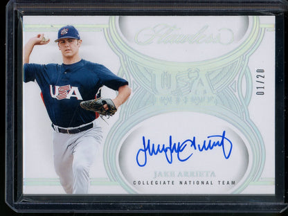 2025 Panini Flawless Jake Arrieta USA Baseball /20 Cubs / Phillies - Trading Card Market