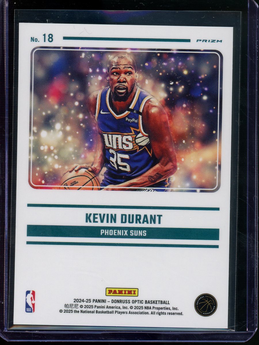2025 Panini Optic Kevin Durant Mythical SSP Suns - Trading Card Market