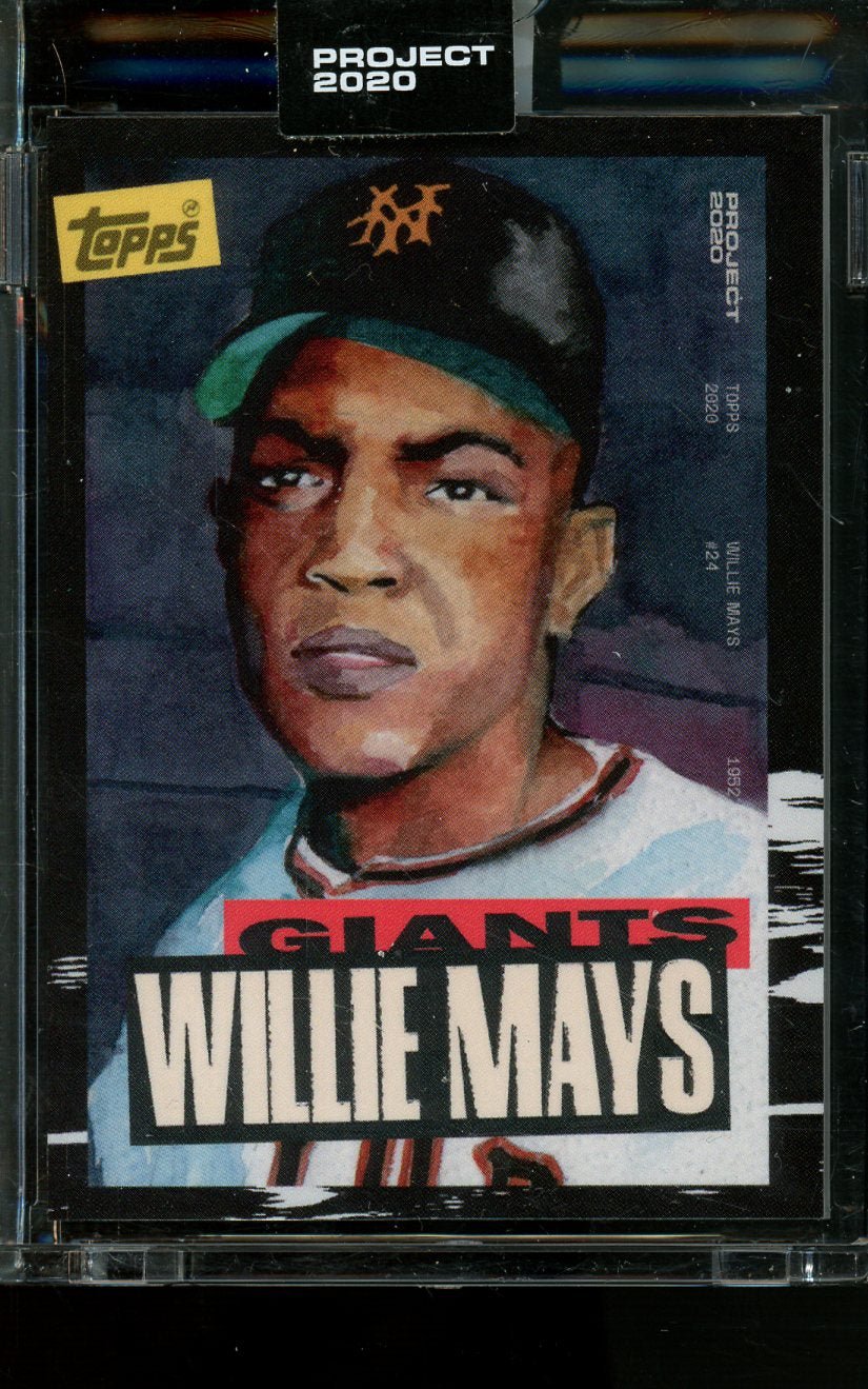 2020 Topps Project 2020 Willie Mays Jacob Rochester 101 Giants - Trading Card Market