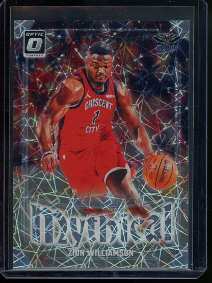 2025 Panini Optic Zion Williamson Mythical Case Hit Pelicans - Trading Card Market