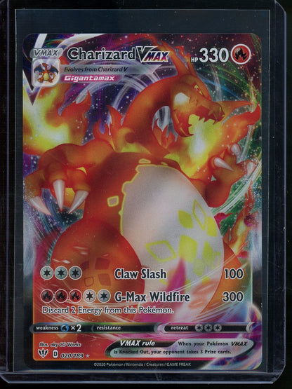 2020 Pokemon Darkness Ablaze Charizard Vmax 020/189 - Trading Card Market