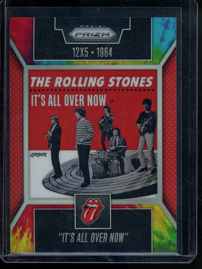 2025 Panini Prizm Rolling Stones / It's All Over Now Tie Dye /49 - Trading Card Market
