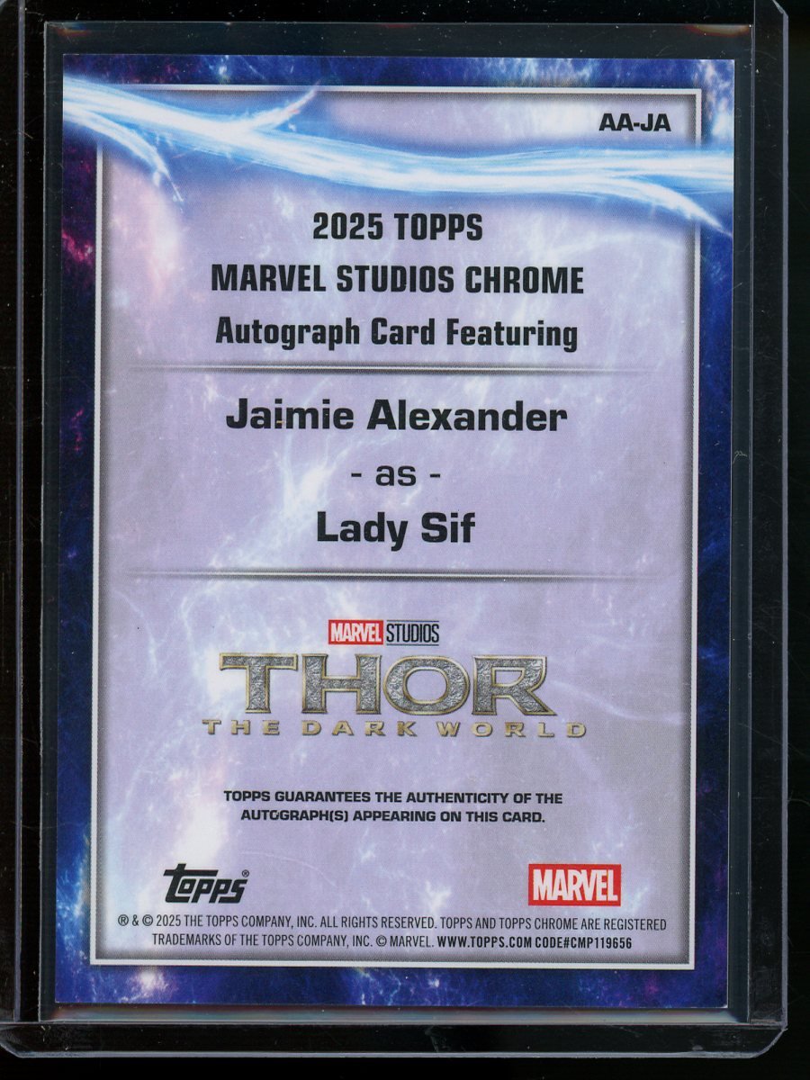 2025 Topps Chrome Lady Sif Refractor Autograph Thor - Trading Card Market