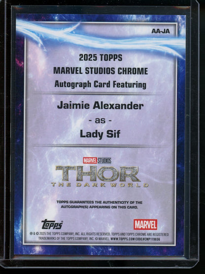 2025 Topps Chrome Lady Sif Refractor Autograph Thor - Trading Card Market