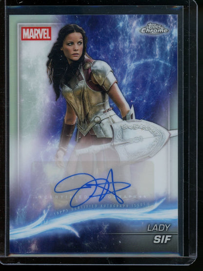 2025 Topps Chrome Lady Sif Refractor Autograph Thor - Trading Card Market