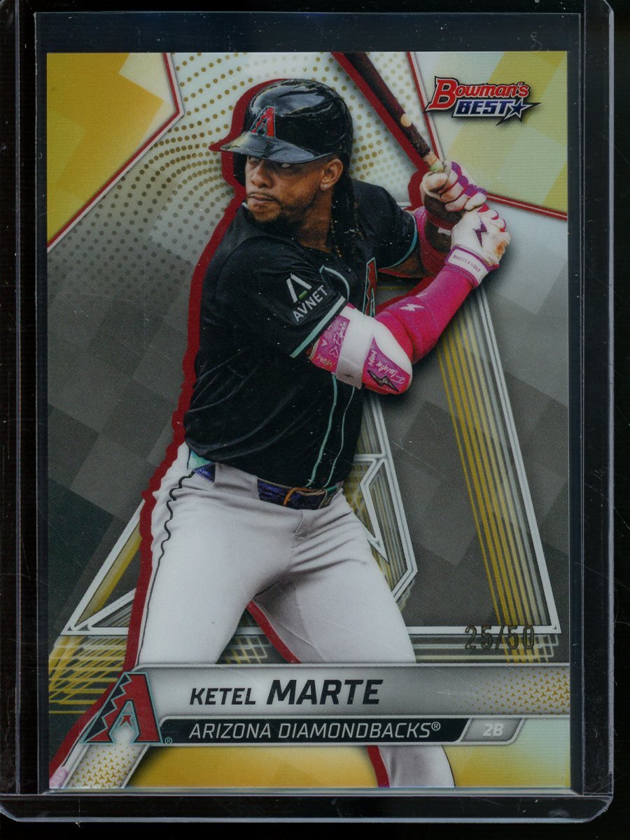 2025 Bowmans Best Ketel Marte Gold /50 Diamondbacks - Trading Card Market