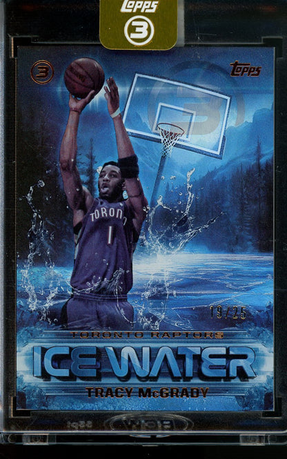2026 Topps 3 Tracy McGrady Ice Water /25 Raptors - Trading Card Market