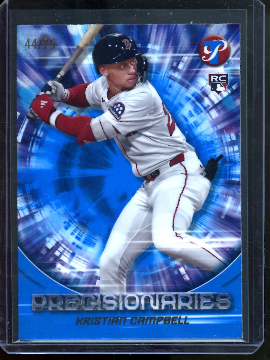 2025 Topps Pristine Krisitan Campbell Rookie Precisionaries Blue /75 Red Sox - Trading Card Market