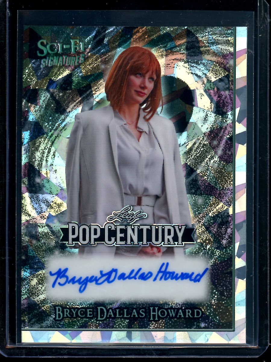 2026 Leaf Pop Century Bryce Dallas Howard Sci - Fi Signatures Autograph /25 - Trading Card Market