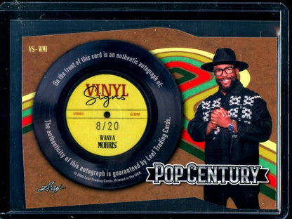 2026 Leaf Pop Century Wanya Morris Vinyl Signatures /20 - Trading Card Market