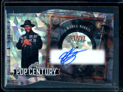 2026 Leaf Pop Century Wanya Morris Vinyl Signatures /20 - Trading Card Market