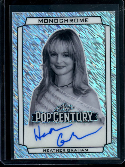 2026 Leaf Pop Century Heather Graham Monochrome Autograph 1/1 Twin Peaks - Trading Card Market