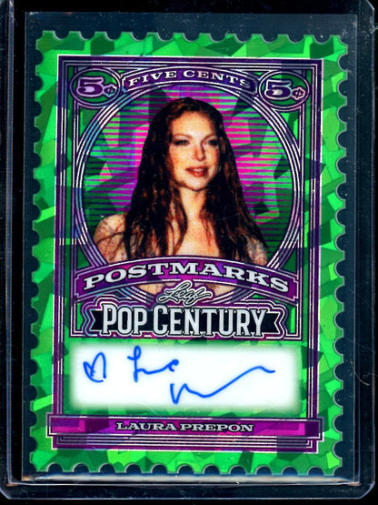 2026 Leaf Pop Century Laura Prepon Postmarks Autograph /3 70's Show - Trading Card Market